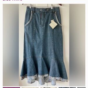 Blue Willi’s Denim Maxi Skirt